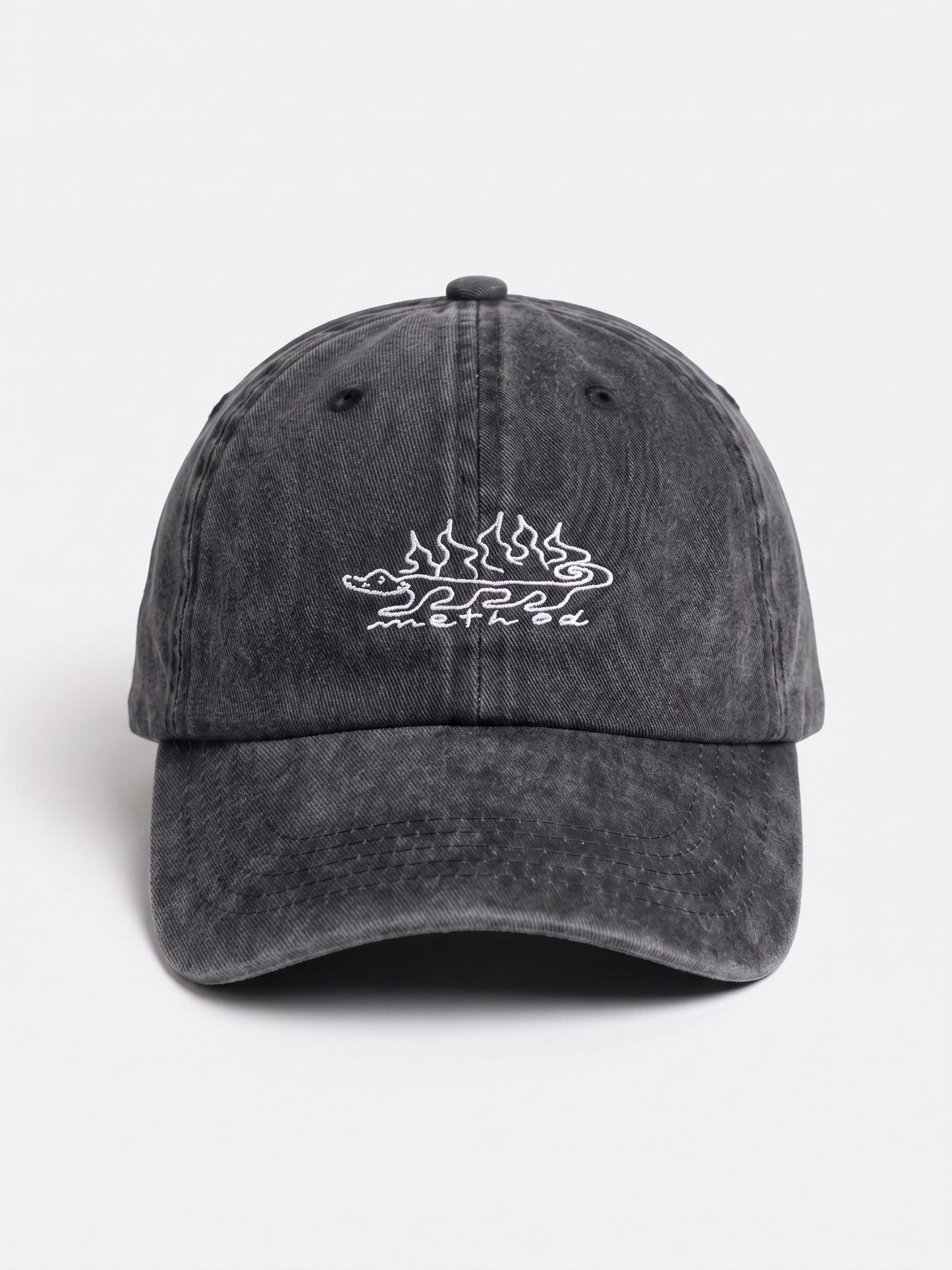 Method x Arthur Lizard Cap WASHED BLACK