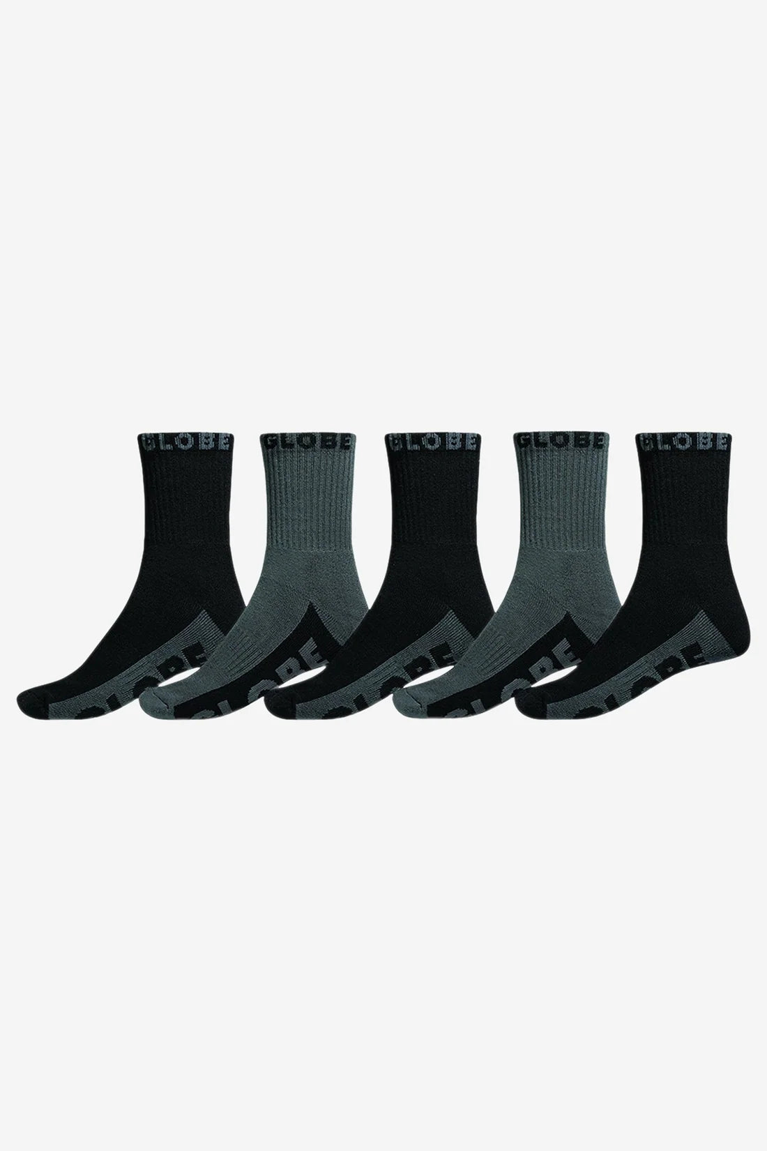B/G Crew Sock 5 Pack