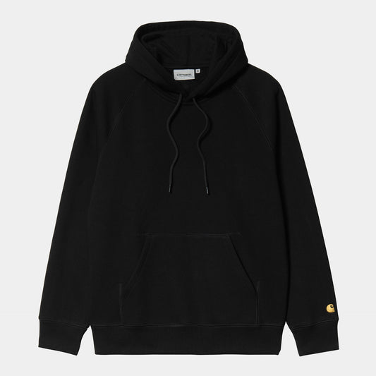 Hooded Chase Sweatshirt - Black Gold