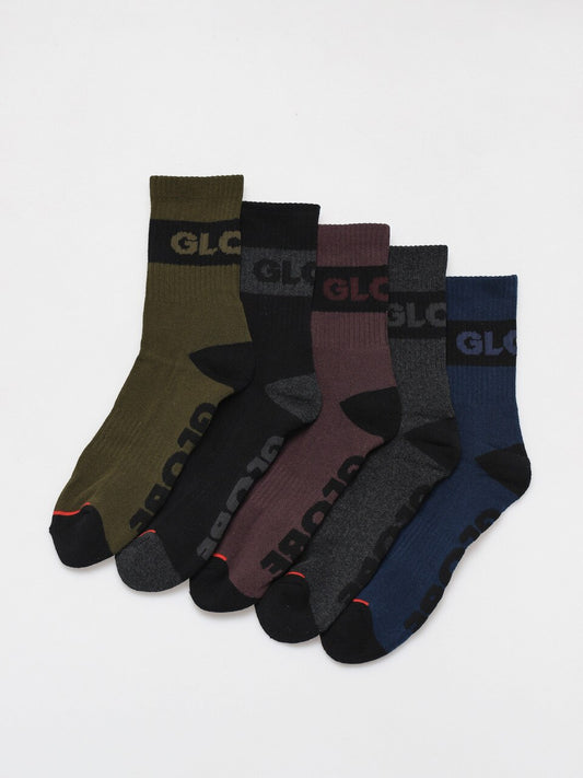 Horizons Crew Socks 5 Pack