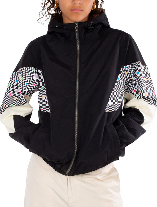 Streetz R Jacket - Black White