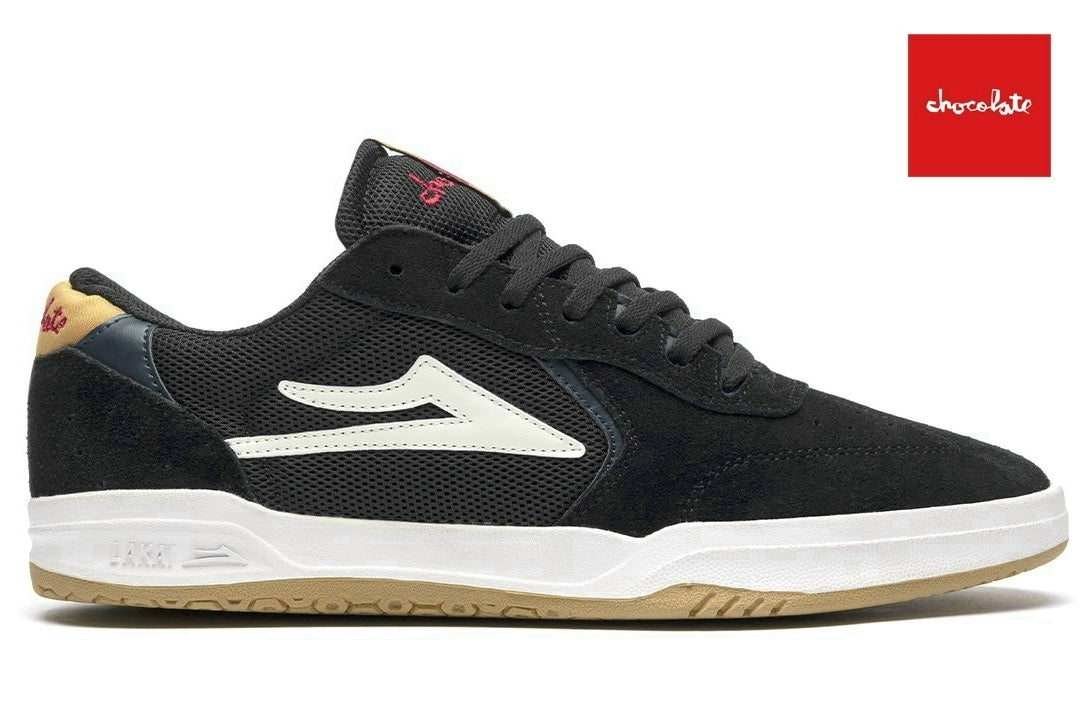 Lakai x Chocolate Atlantic black/yellow suede