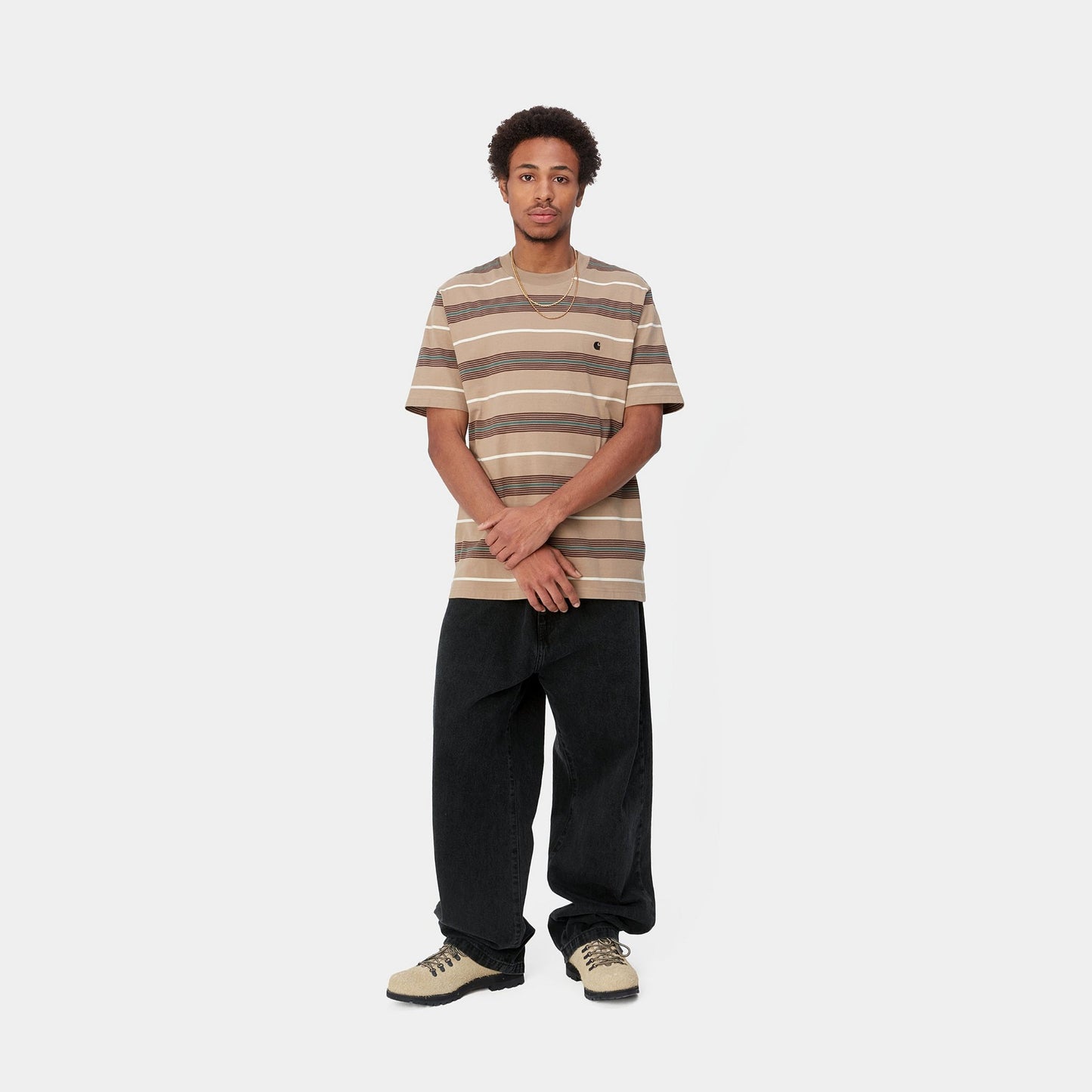 Landon - Black Stone Washed