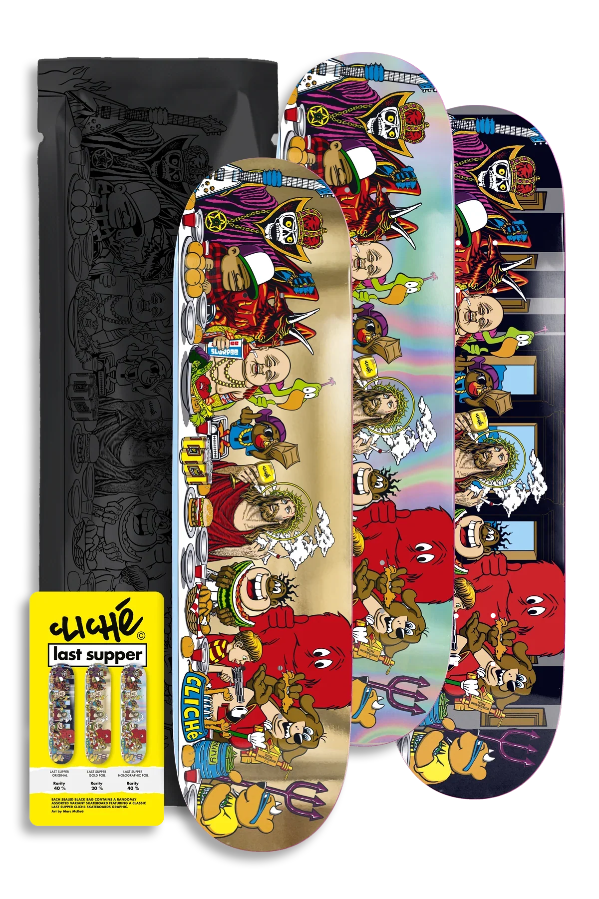 Heritage Cliche Last Supper Golden Ticket (Blind Bag) 8,5"