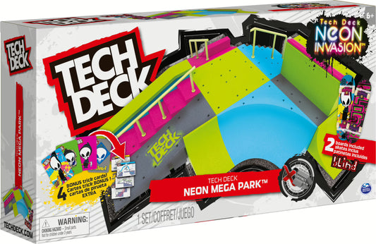 Tech Deck Neon Mega Park