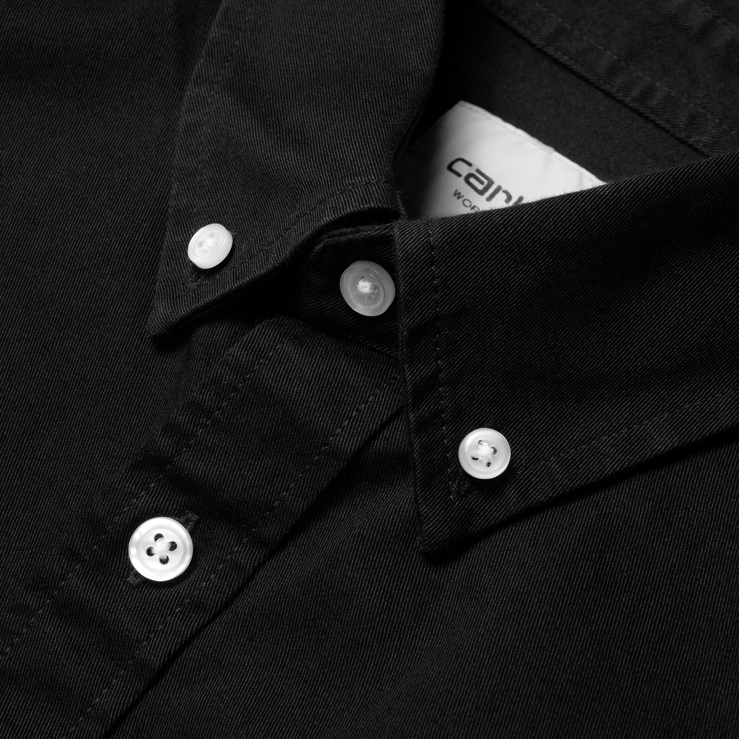 L/S Madison Shirt - black/wax