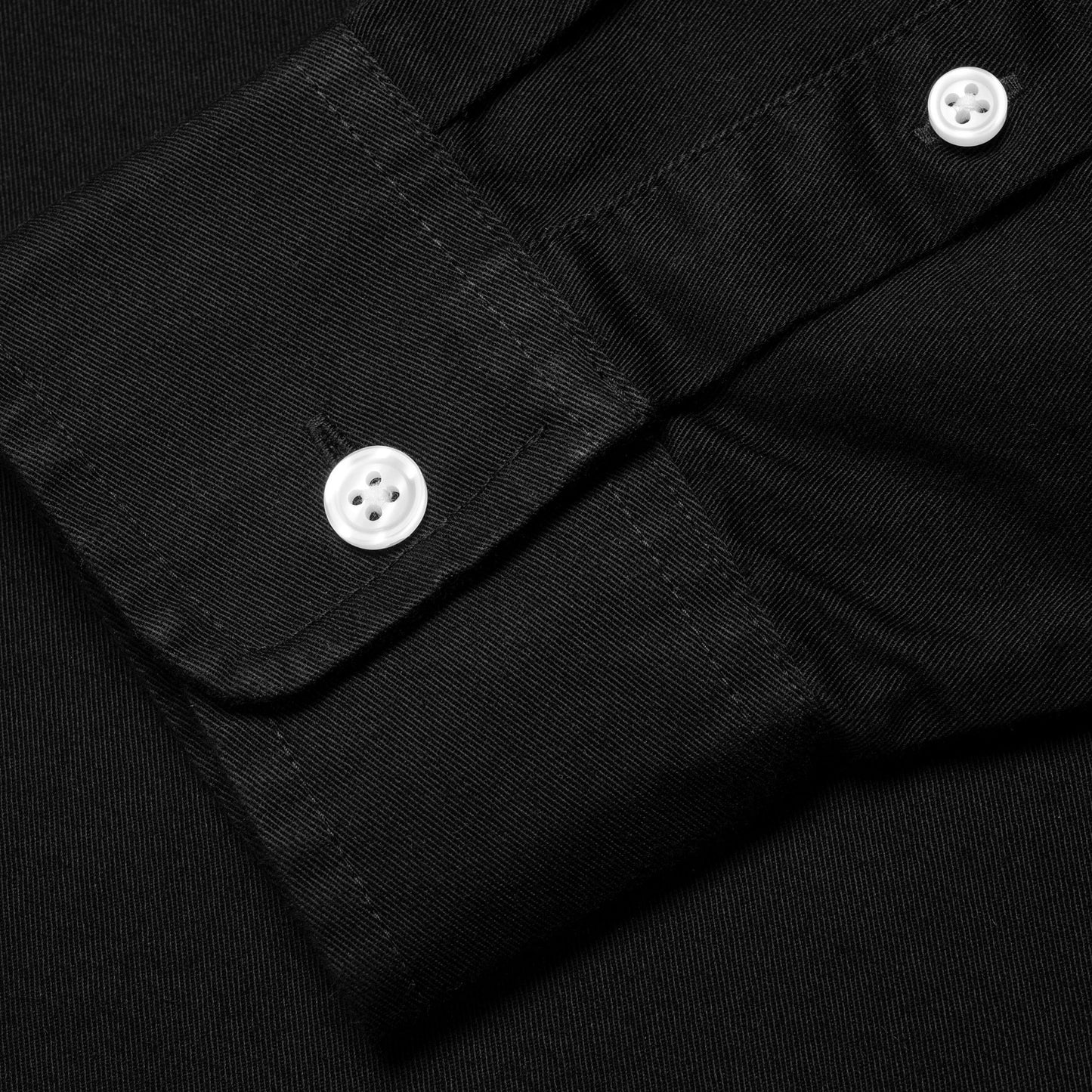 L/S Madison Shirt - black/wax
