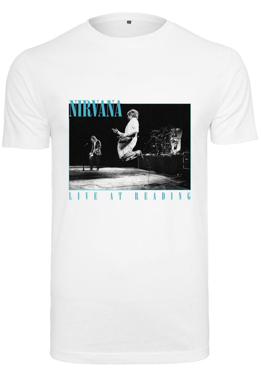 Nirvana Live In Reading Tee - white