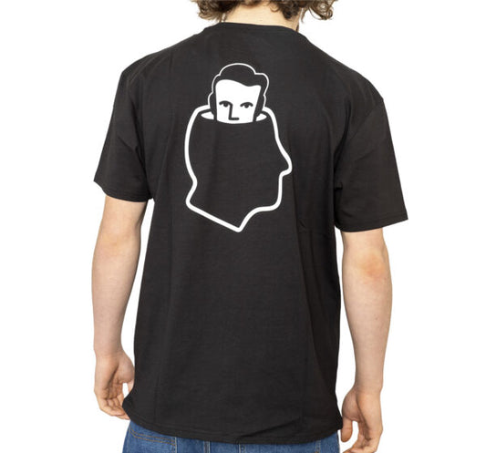 HEAD LOGO TEE - BLACK