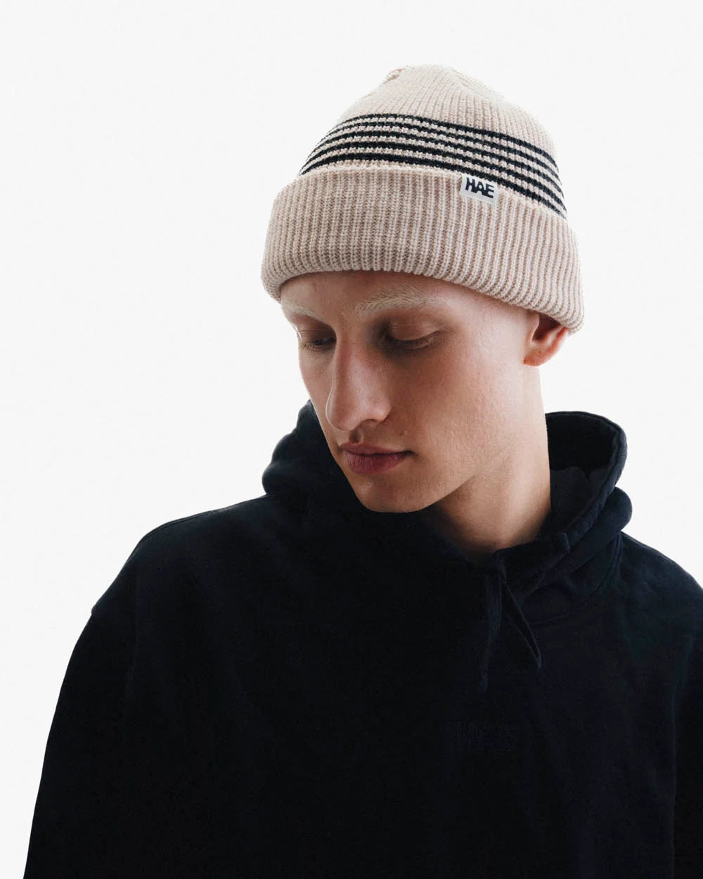 Pathfinder Beanie Beige Black