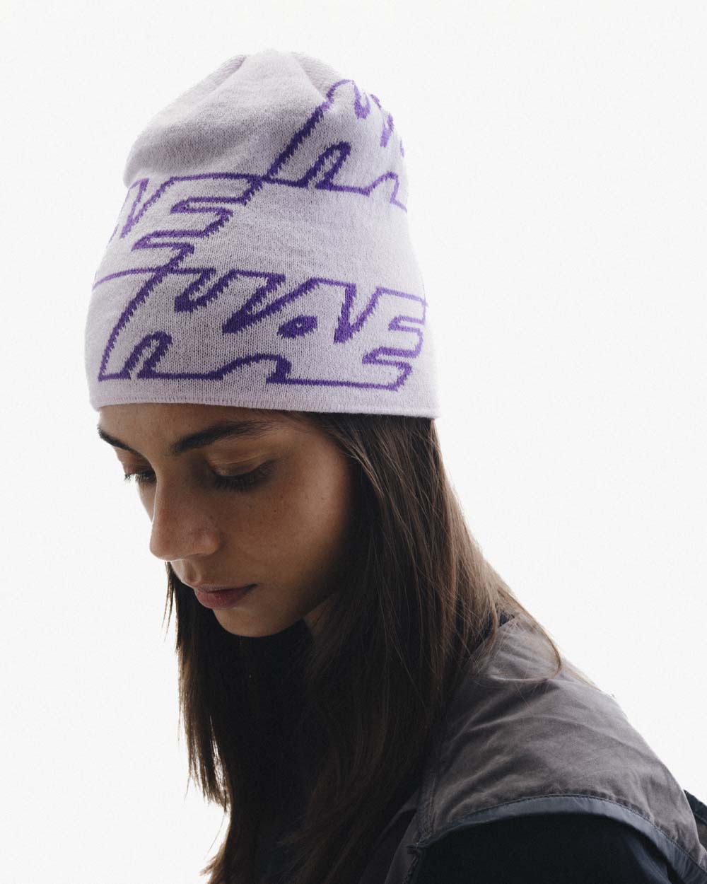 Racer Beanie Lila