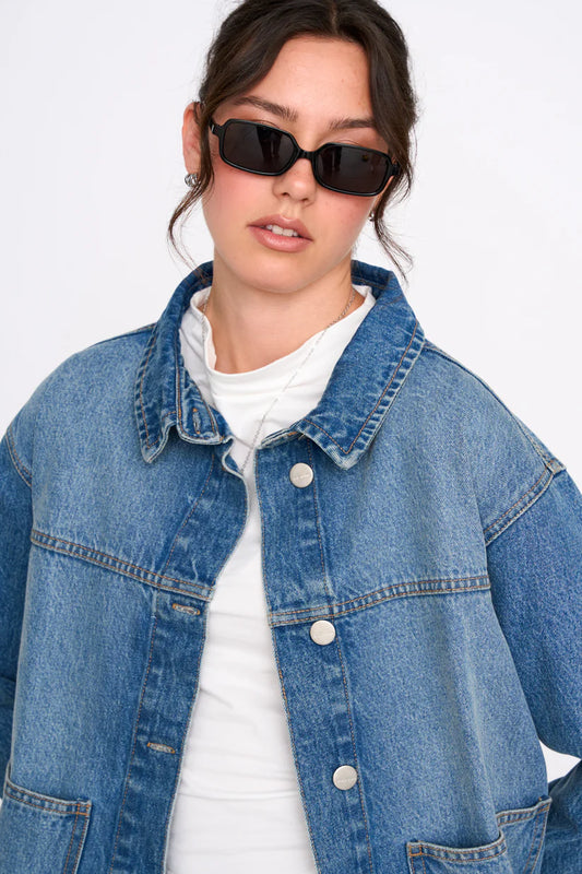 Denim Jacket * BLUE