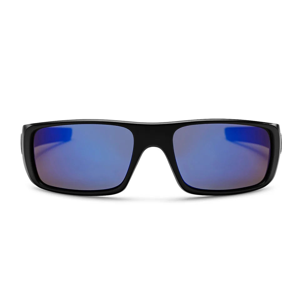 Rio black/blue mirror