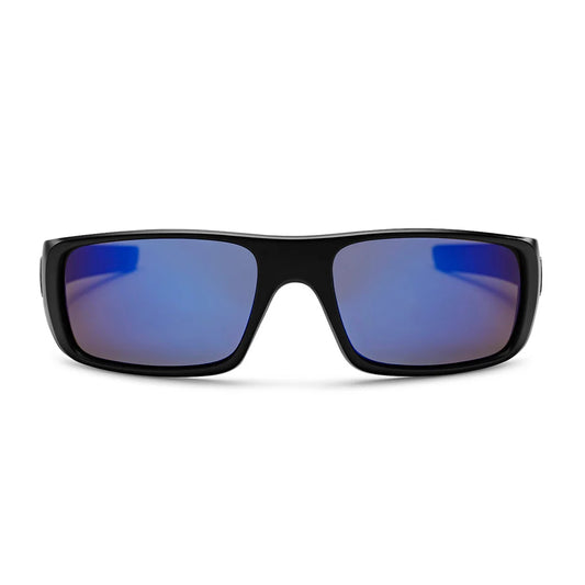 Rio black/blue mirror