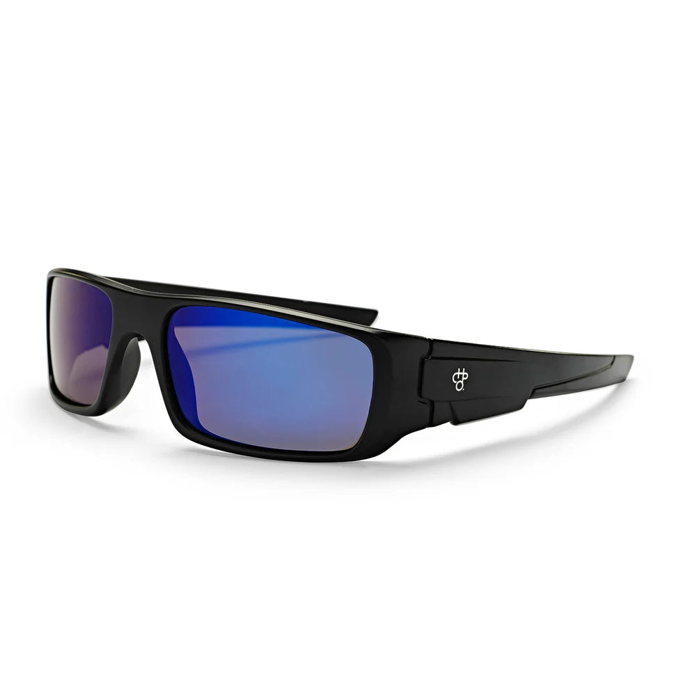 Rio black/blue mirror