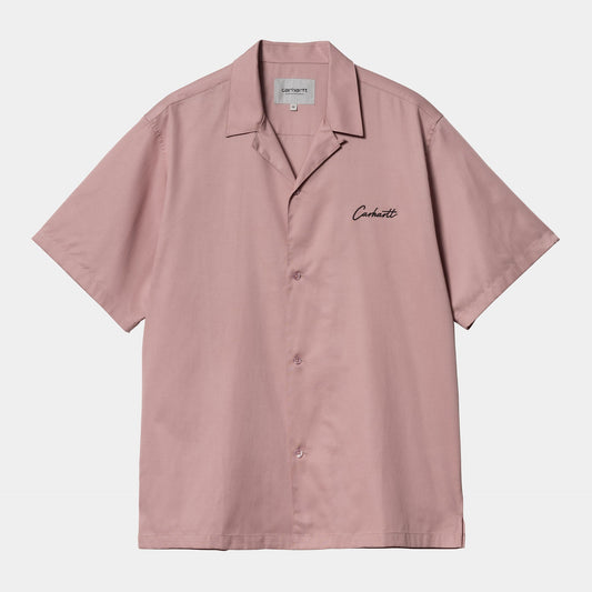 S/S Delray Shirt - Glassy Pink