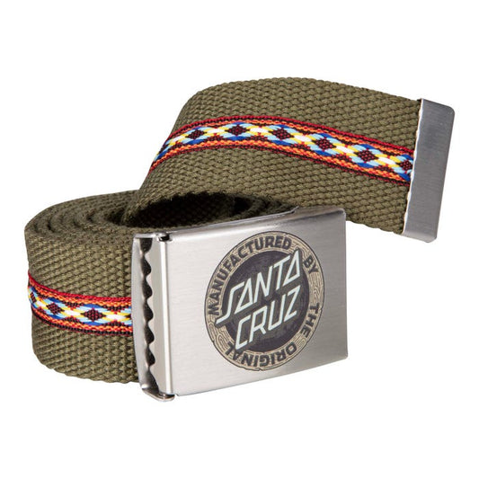 Carved MFG Belt - Iguana