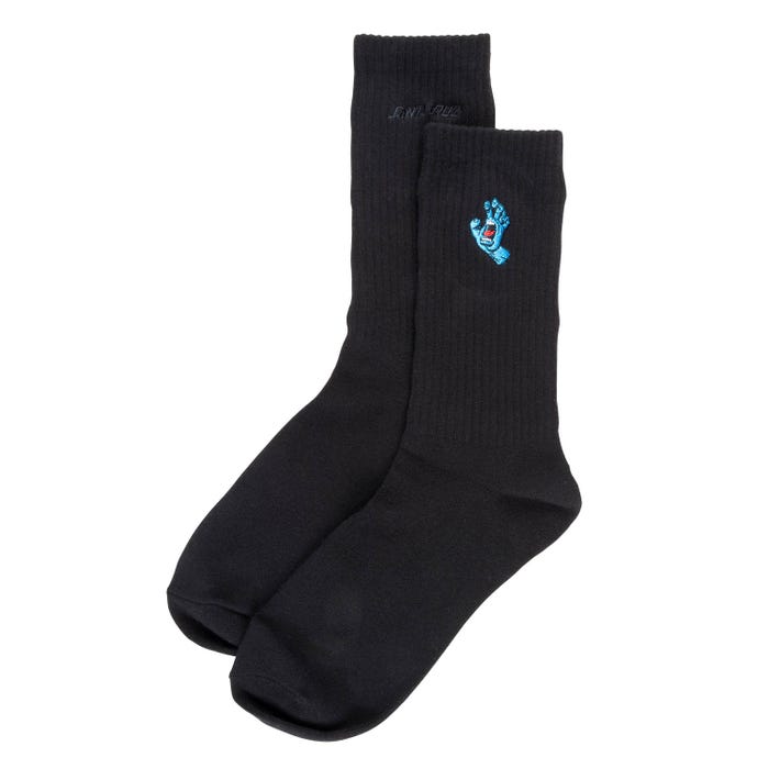 Screaming Mini Hand Sock - Black