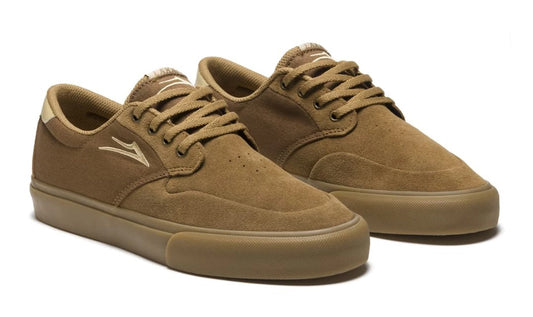 Riley 3 - walnut suede