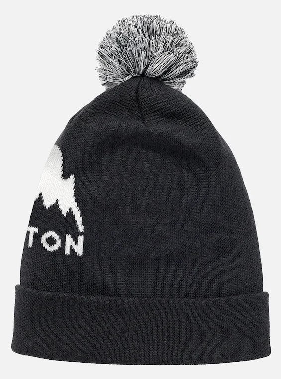 Kids Recycled Trope Beanie - true black