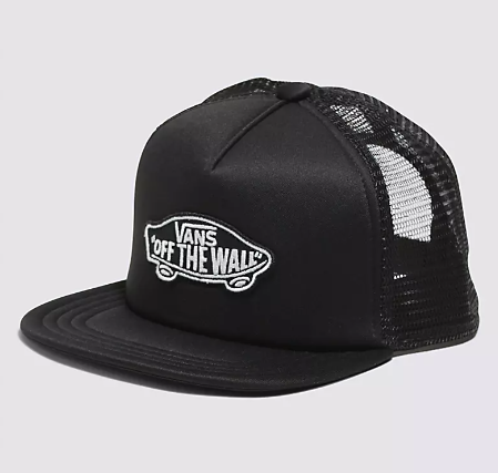 Kids Classic Patch Trucker Cap - black