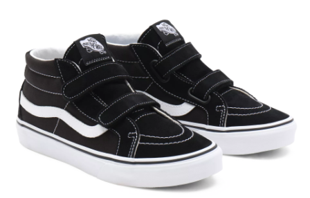 JN Sk8 - Mid Reissue - Black/ White