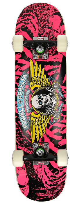 Winged Ripper 7" - White Pink