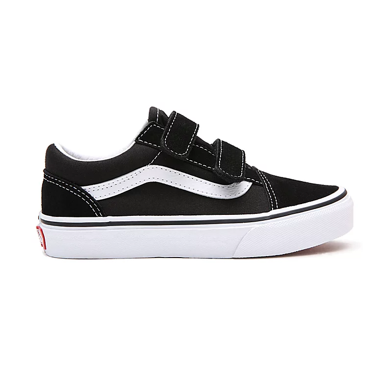 Kids Old Skool Velcro - black/true white