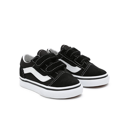 Toddlers Old Skool Velcro - black/true white