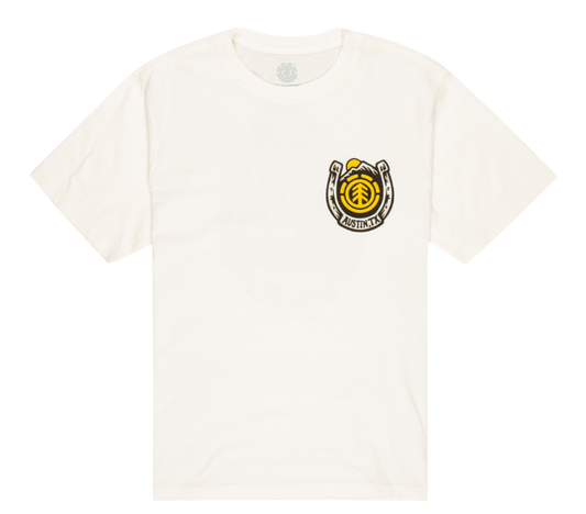 Horse Shoe T-Shirt - egret