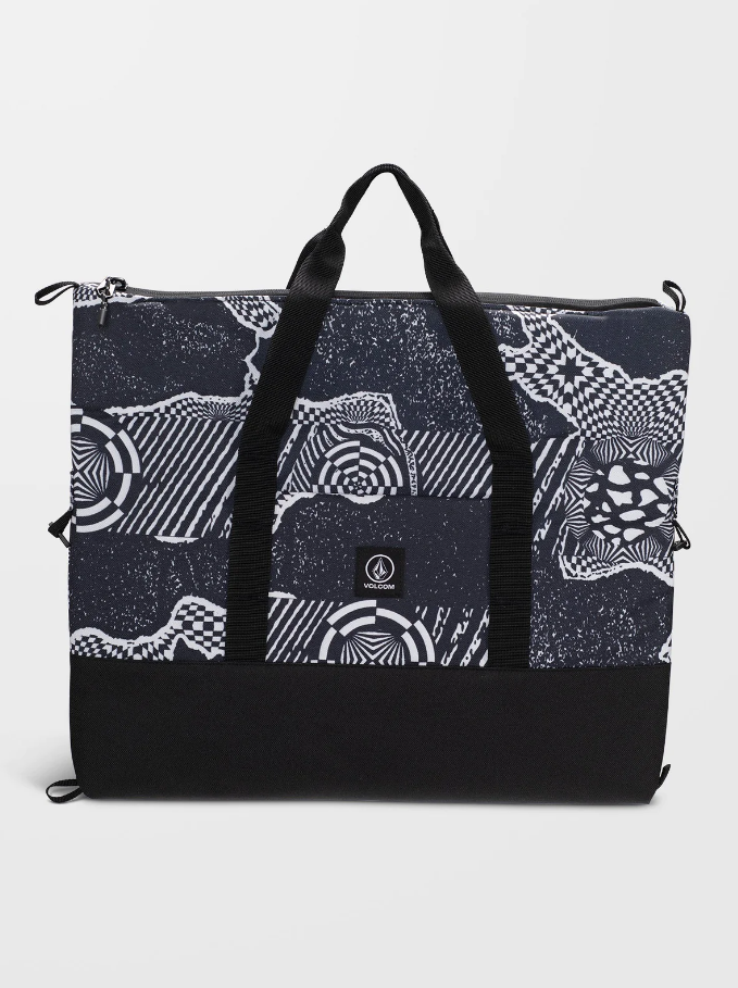 Out There Collapsible Cooler Bag - black/white