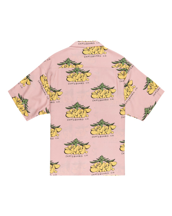 Resort Shirt - woods pink