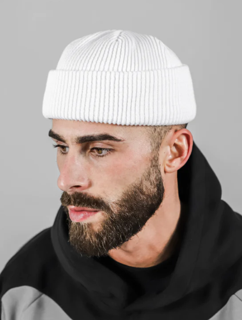 Fisherman Beanie - White