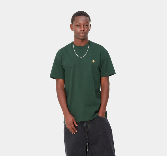 S/S Chase T-shirt - discovery green/gold