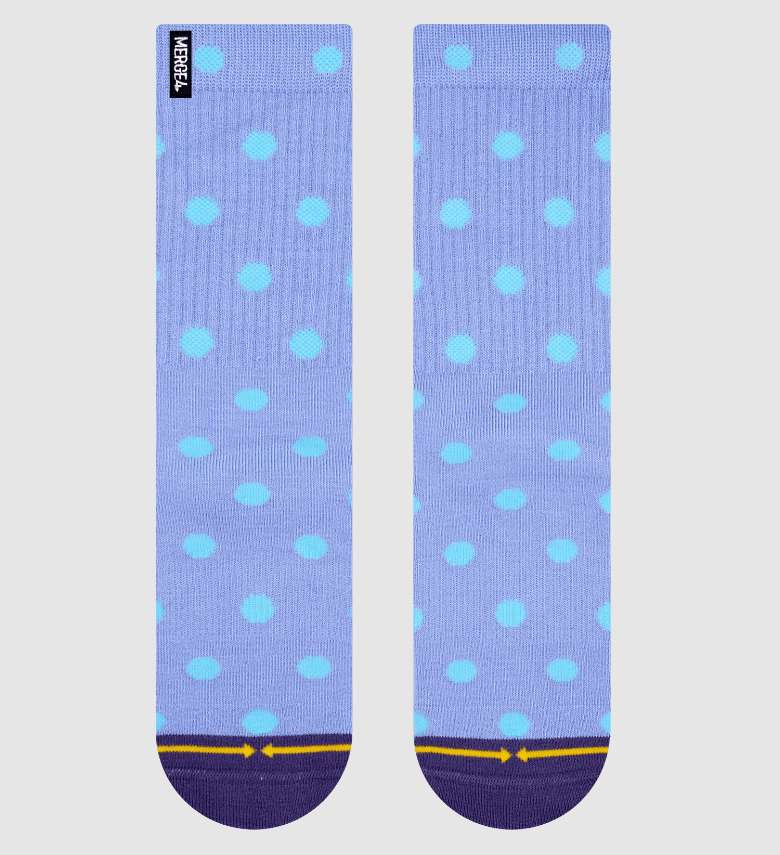 Spidey De Montrond - Periwinkle Polka Dot