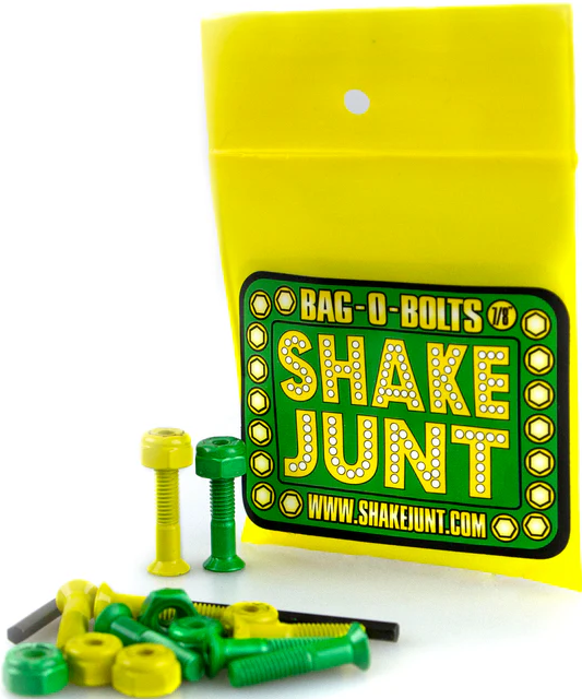 Shake Junt Bolts - All Green Yellow Inbus 7/8"
