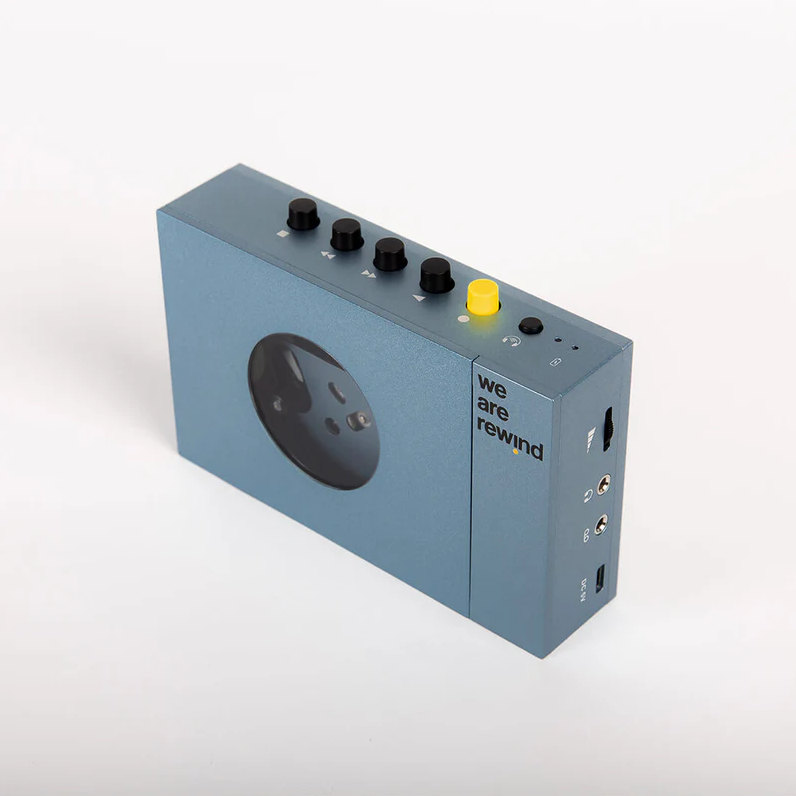 Portable BT Casette Player - kurt/blue