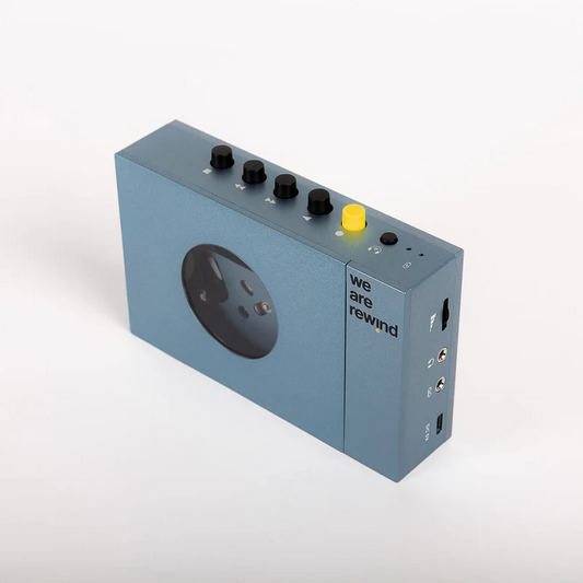 Portable BT Casette Player - kurt/blue