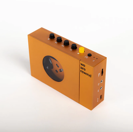 Portable BT Casette Player - serge/orange