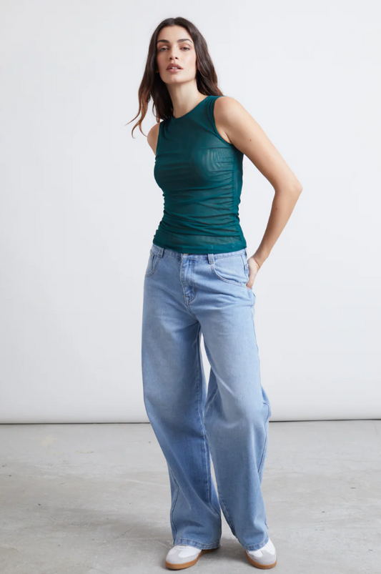 Mesh Top - green