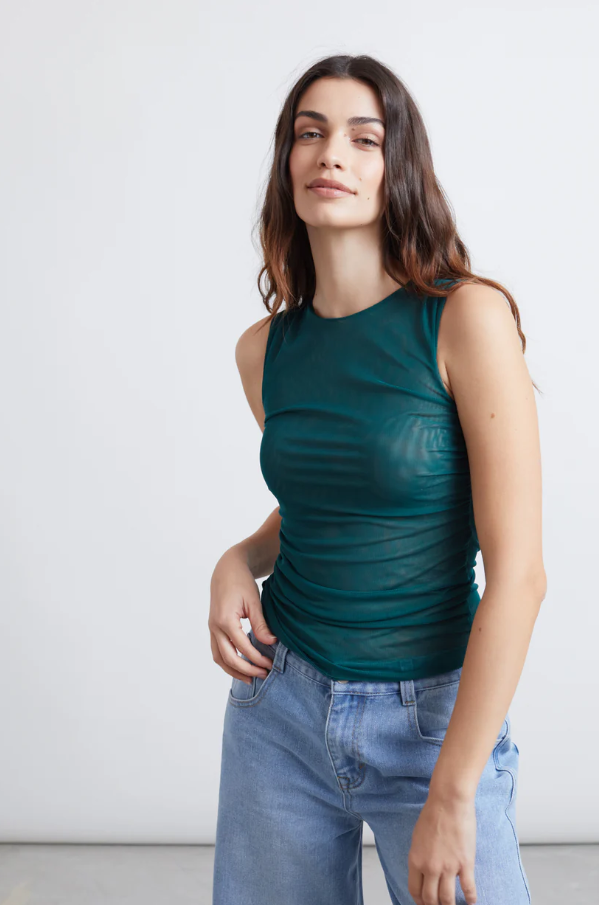 Mesh Top - green