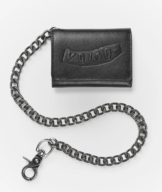 Pistol Leather Wallet - Black