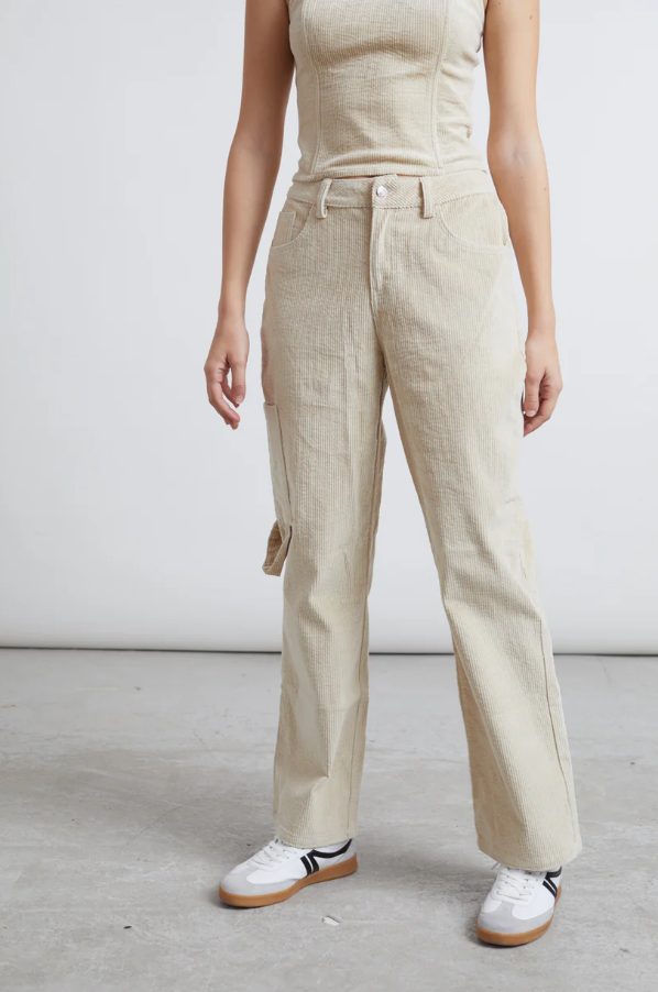 Cordhose - Beige