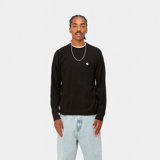 Madison Sweater - Black/Wax