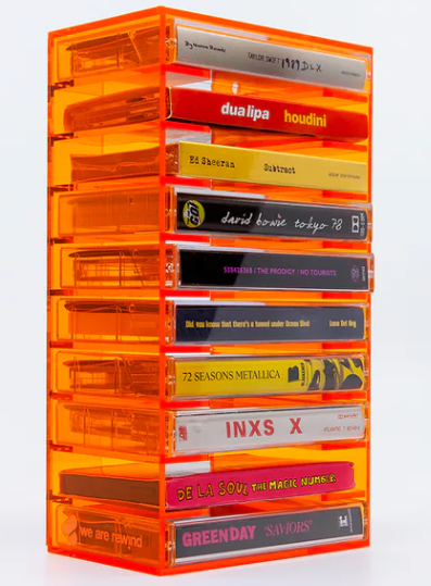 Rack  - 10 Tapes - Orange