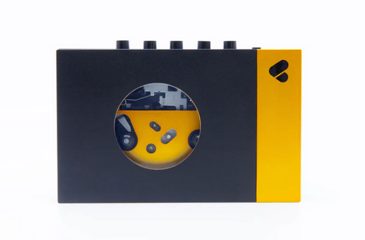 Portable BT Casette Player - Amy/ Black/ Yellow