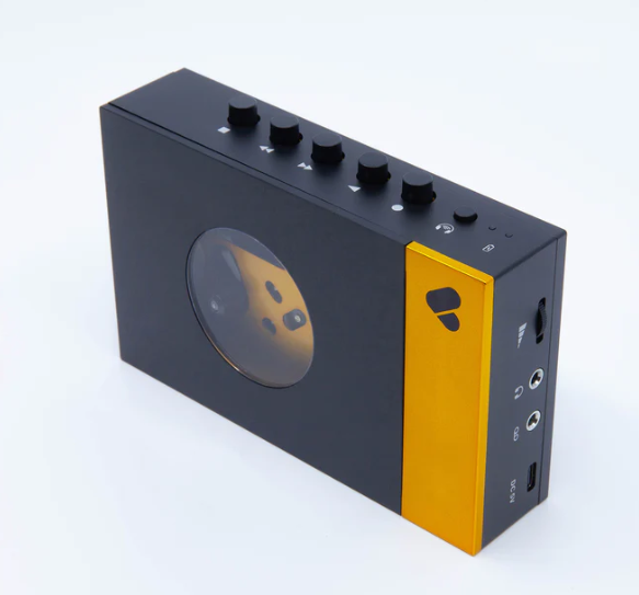 Portable BT Casette Player - Amy/ Black/ Yellow