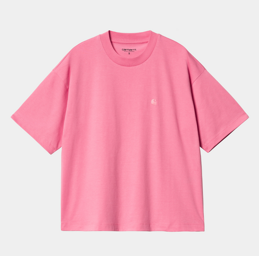 W' S/S Chester T-Shirt - Charm Pink