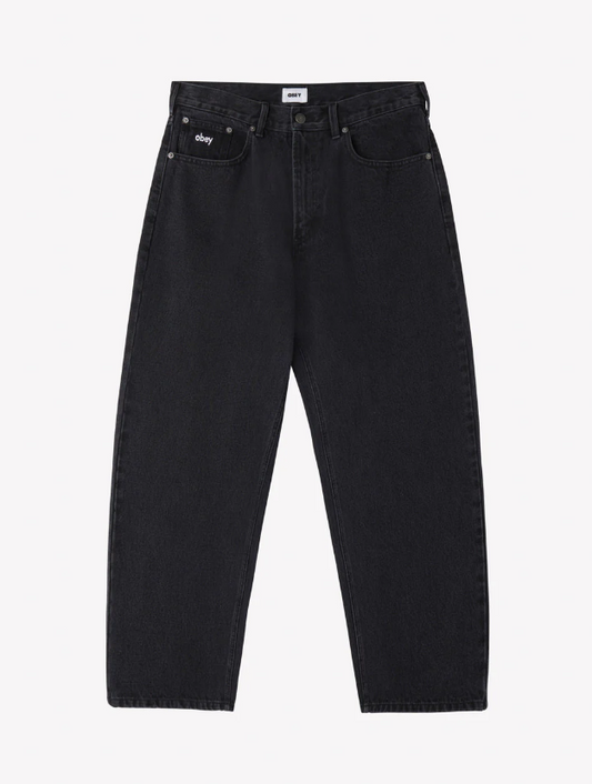 Bigwig Baggy Denim - Faded Black