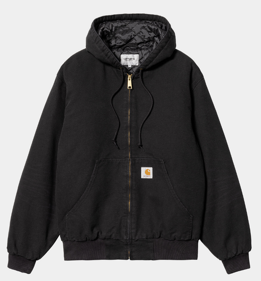OG Active Jacket (Winter) - Black Aged Canvas